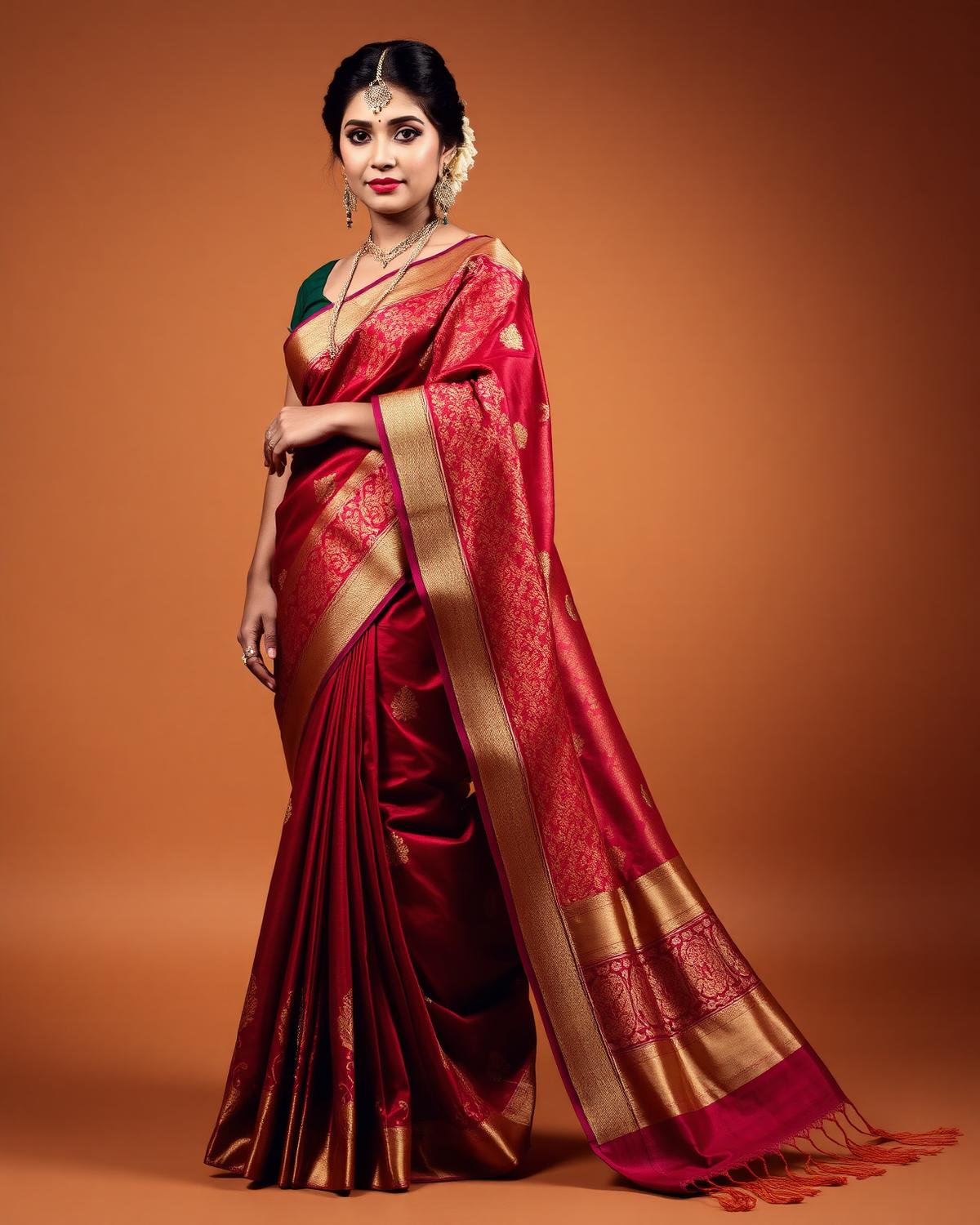 Banarasi Katan Silk Saree