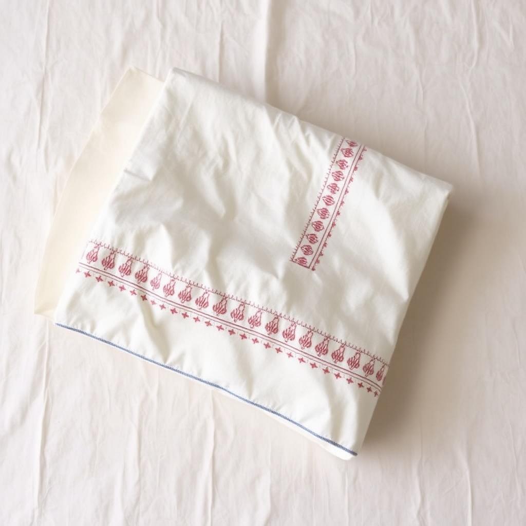 Kantha Stitch Bedsheet